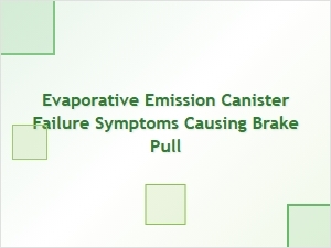 Evaporative Canister Failure and Unbalanced Braking